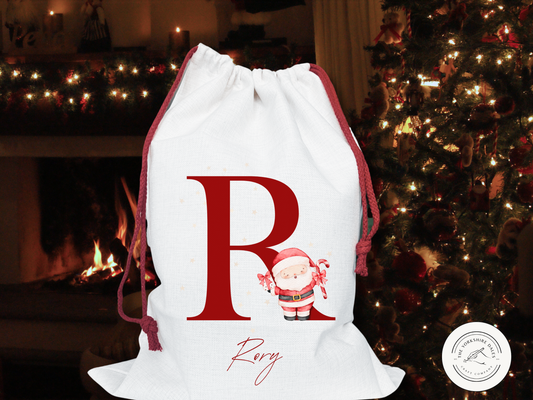 Large Personalised Santa Sack Santa