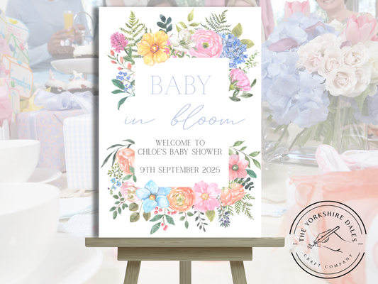 Baby Shower Sign - A5 - A1