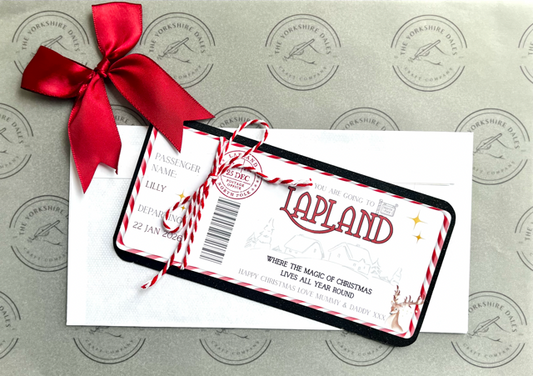 Personalised Travel Ticket - Lapland
