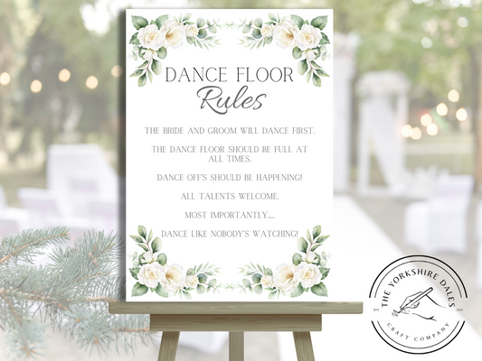 Custom Wedding Sign - A5-A1