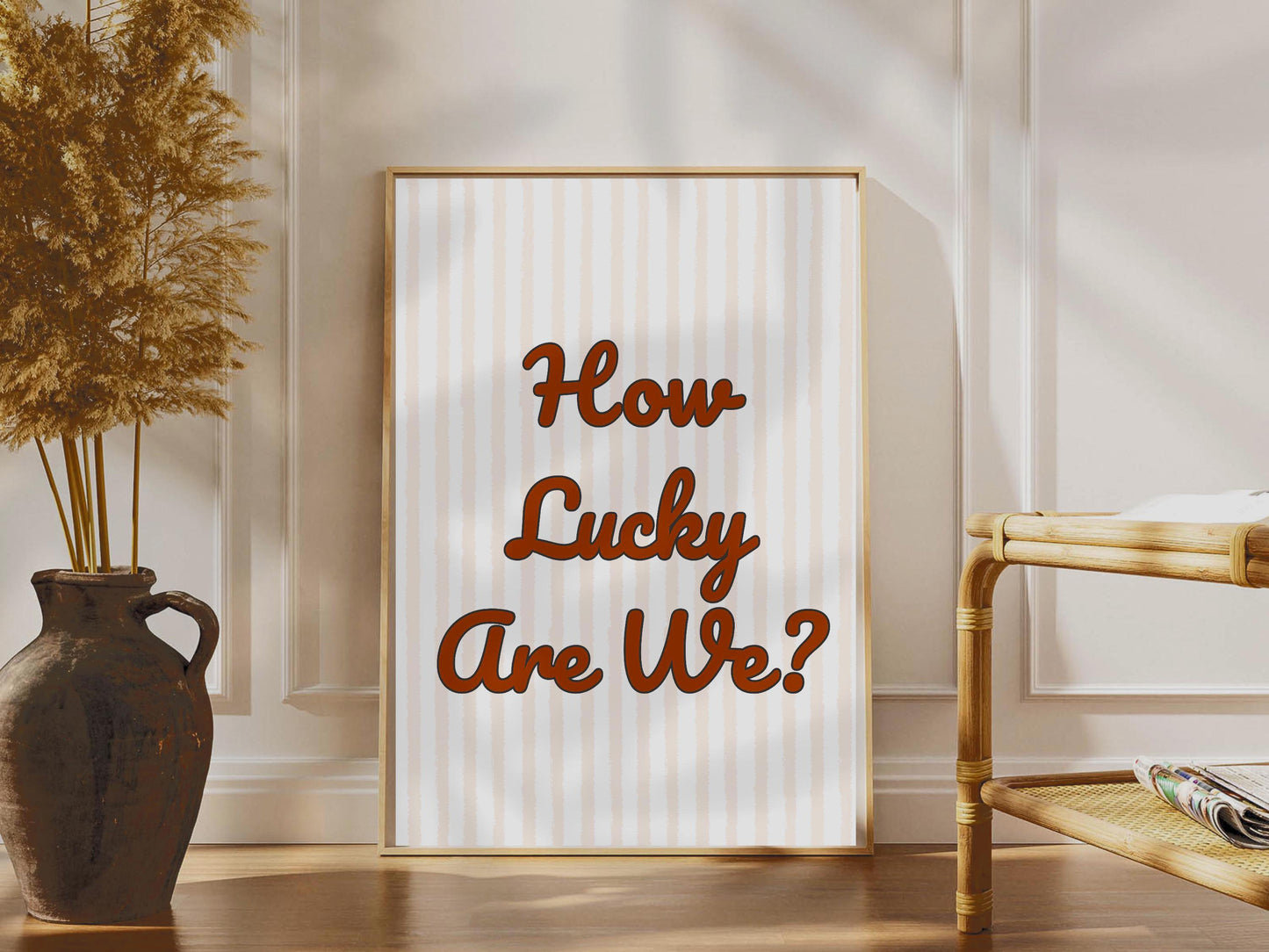 Lucky Quote, Playing Card & Ticket Prints: Gallery Wall Art