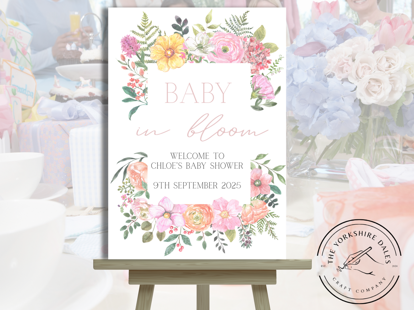 Baby Shower Sign - A5 - A1