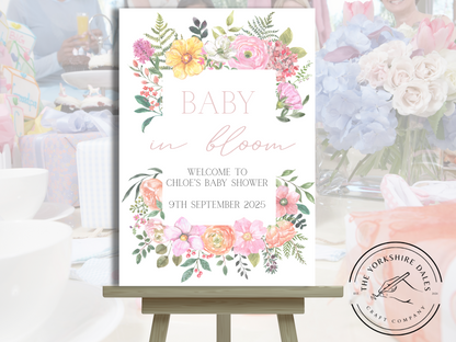 Baby Shower Sign - A5 - A1