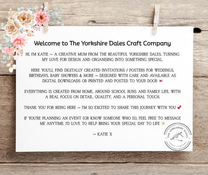 Personalized Luxury Gift Voucher Ticket: Empire Design