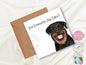 Funny Rottweiler Birthday Card: Dog Lover Celebration